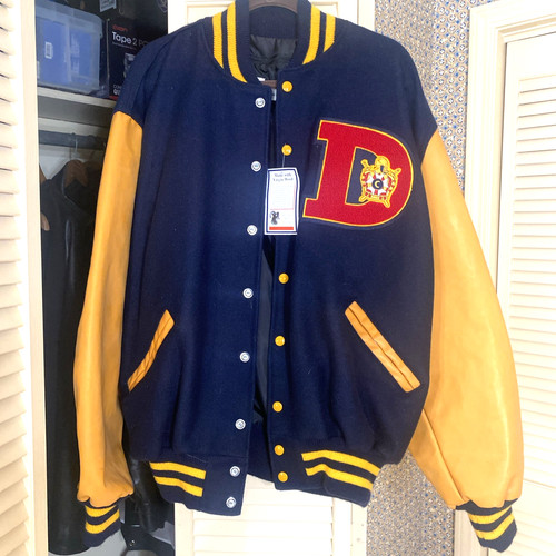 Vtg new demolay varsity - new,